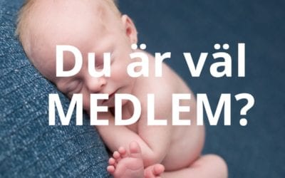Du är väl medlem?