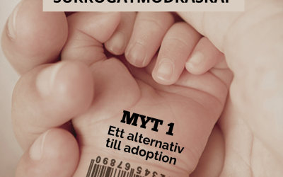 Fem myter om surrogatmödraskap: Myt 1 – Ett alternativ till adoption